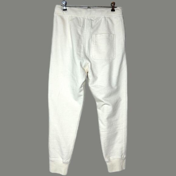 Sandrine Rose Anchor Terry Knit Joggers Alpes Cream Women XS NWT Oversized - Picture 3 of 11
